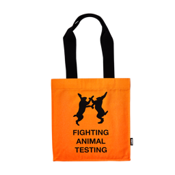 Fighting Animal Testing - Fluoro Orange